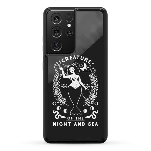 Creature of the Night and Sea Phone Case