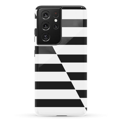 Cut Stripes Pattern Case Phone Case