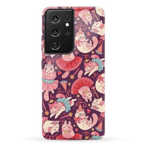 Cute Princess Cat Pattern Phone Case