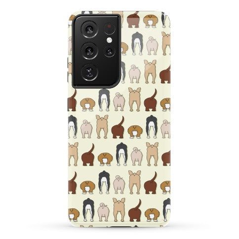 Dog Butt Pattern Phone Case