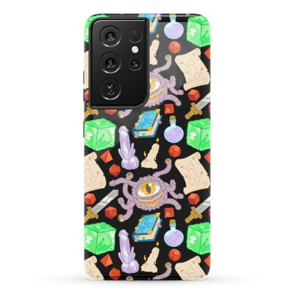 Dungeons and Dragons Hidden Peen Pattern Phone Case