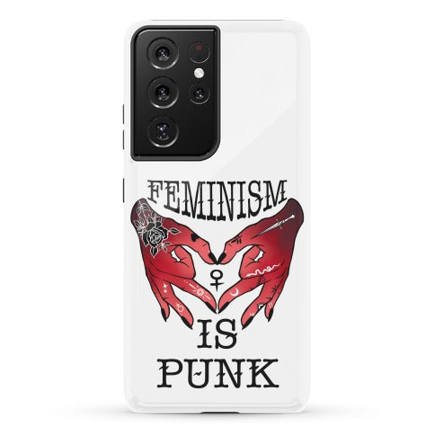 Feminism Is Punk Phone Case