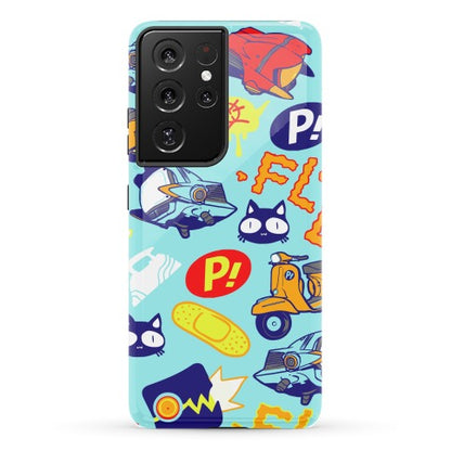 FLCL Anime Pattern Phone Case