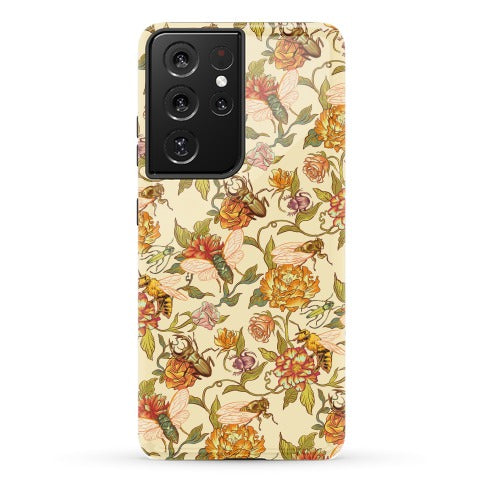 Florals & Hidden Insects Phone Case