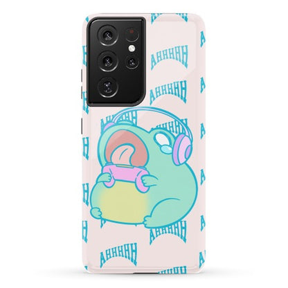 Gamer Frog Scream Phone Case