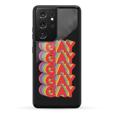 Gay Retro Rainbow Phone Case