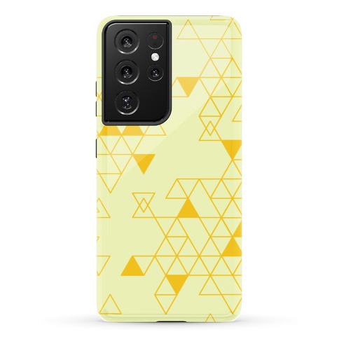 Geometric Triforce Pattern Phone Case
