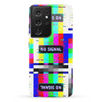 Glitchy No Signal Bars Phone Case