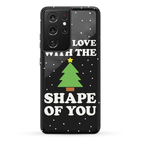 I'm In Love With The Shape Of You Christmas Tree Phone Case