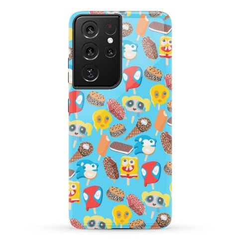 Ice Cream Truck Treats Pattern Phone Case