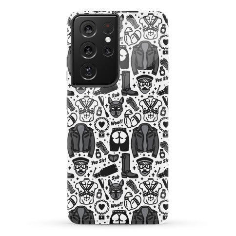 Leather Daddy Pattern Phone Case