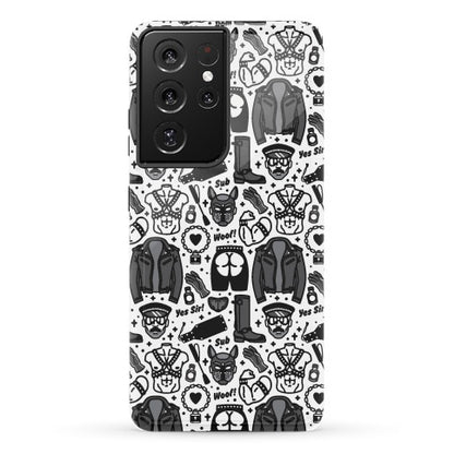 Leather Daddy Pattern Phone Case