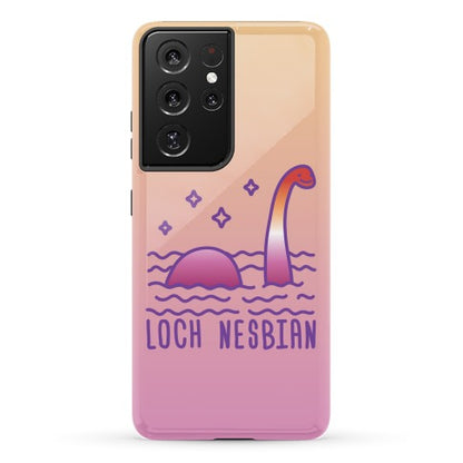 Loch Nesbian Lesbian Nessie Phone Case