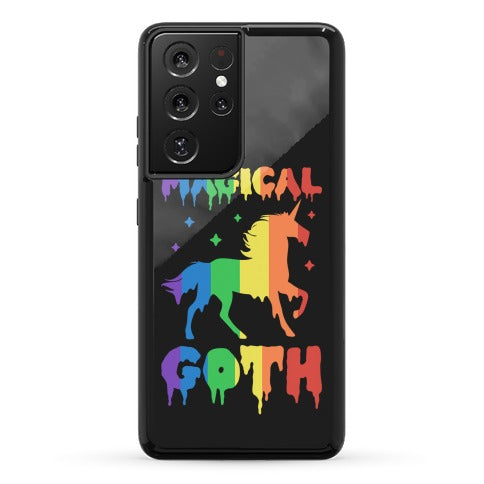 Magical Goth Unicorn Phone Case