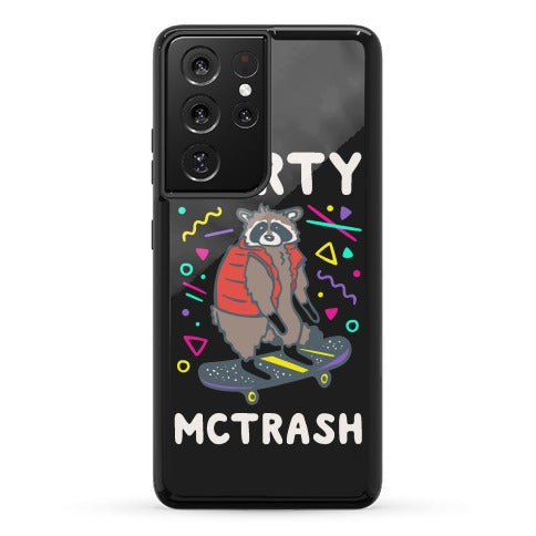 Marty McTrash Raccoon Parody Phone Case