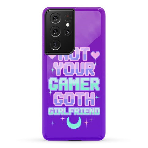 Not Your Gamer Goth Girlfriend Phone Case