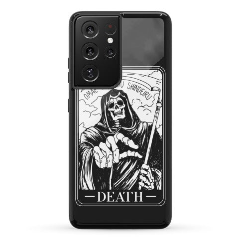 Omae Wa Mou Shindeiru Death Tarot Card Phone Case