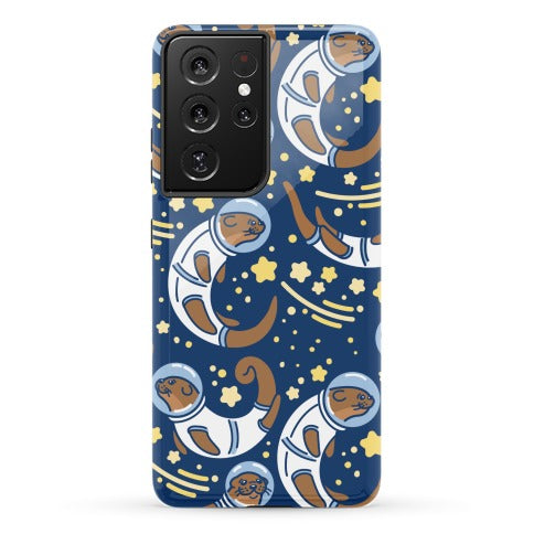 Otters In Space Phone Case