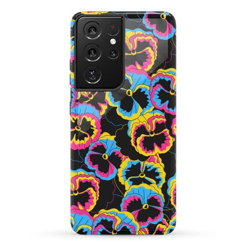 Pan-sy (Pansexual Pansies)  Phone Case