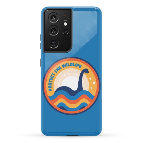 Protect The Wildlife - Nessie, Loch Ness Monster Phone Case