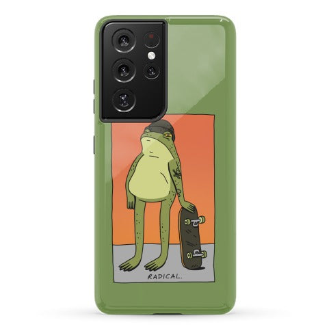 Radical Frog Skater Phone Case