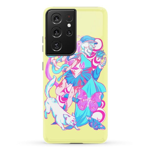 Rainbow Horror Senshi Parody Phone Case