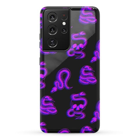 Skelly Snake Pattern Phone Case