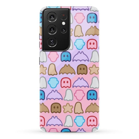 Spoopy Cereal Parody Pattern Phone Case