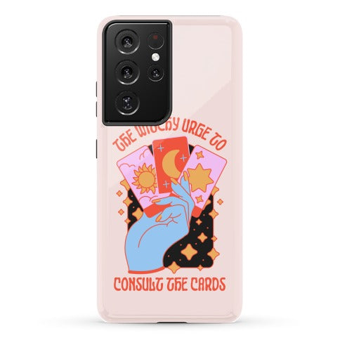 The Witchy Urge To Consult The Cards  Phone Case