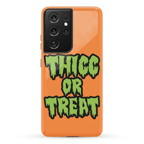 Thicc Or Treat Phone Case