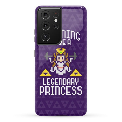 Training To Be A Legendary Princess Phone Case