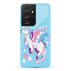 Trans Pride Dragon Phone Case