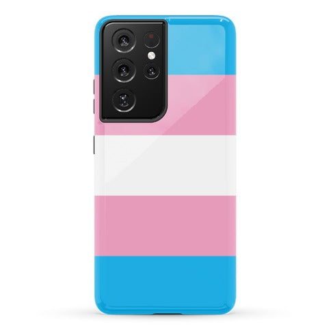 Trans Pride Flag Phone Case