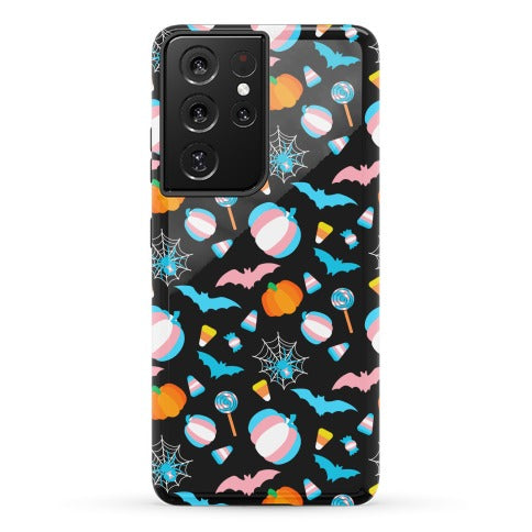 Transgender Pride Halloween Pattern Phone Case