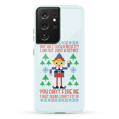 Why am I Such a Misfit I Am Not Just a Nitwit Phone Case