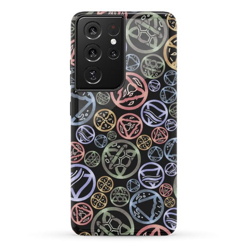 Witch's Elements Dark Pattern Phone Case
