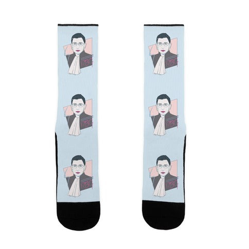 80's Ruth Bader Ginsburg Socks