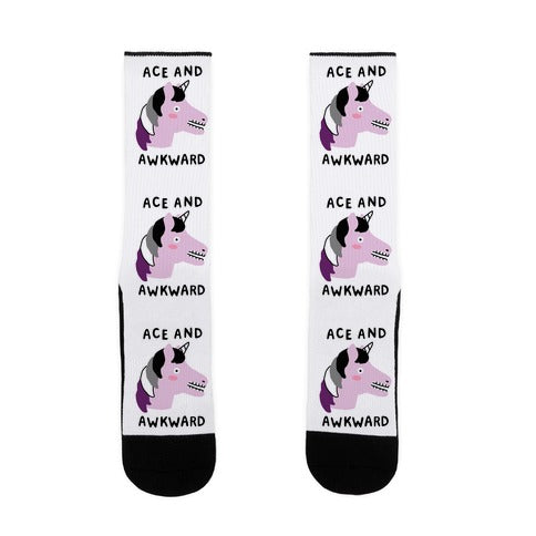 Ace And Awkward Socks