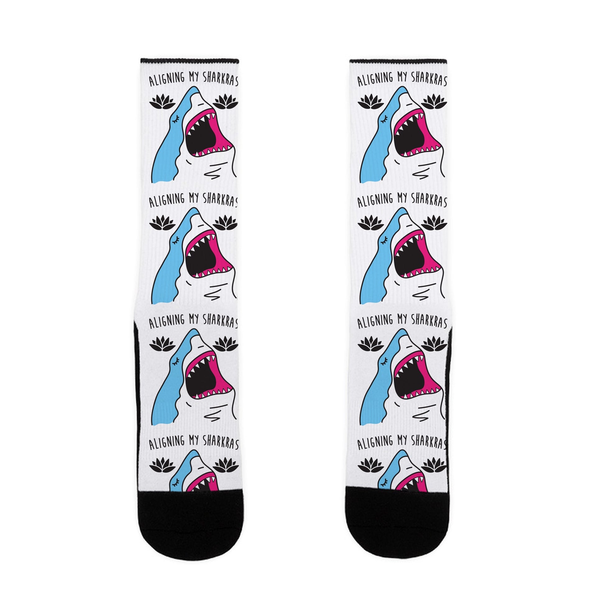 Aligning My Sharkras Socks