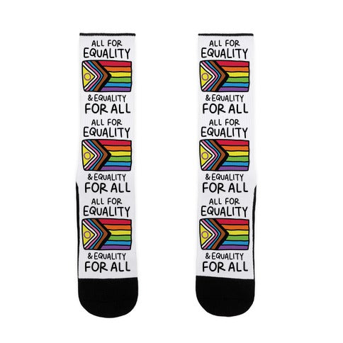 All For Equality & Equality For All Socks