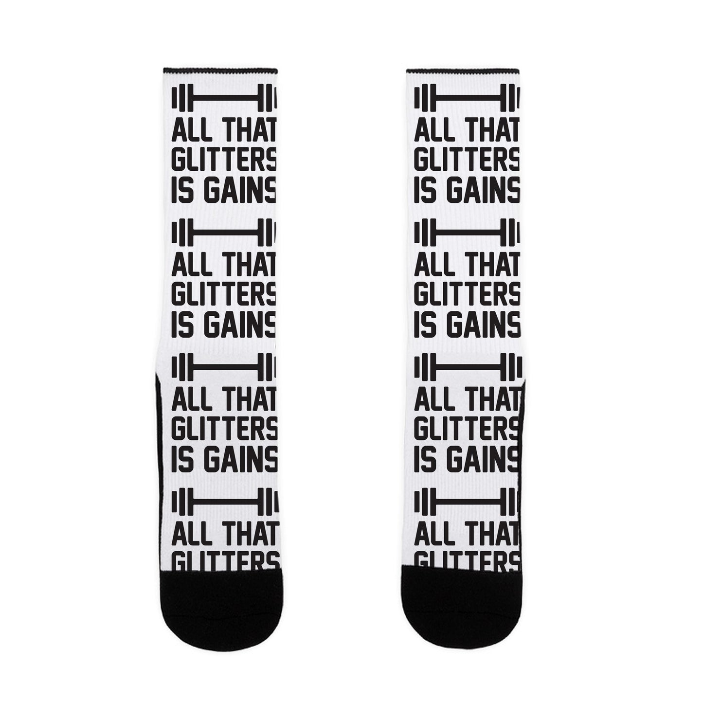 All That Glitters Is Gains Socks