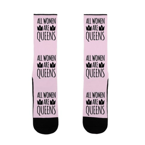All Women Are Queens  Socks