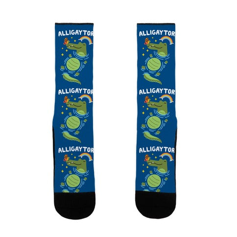 Alligaytor (Gay Alligator) Socks