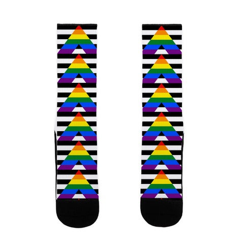 Ally Pride Flag Socks