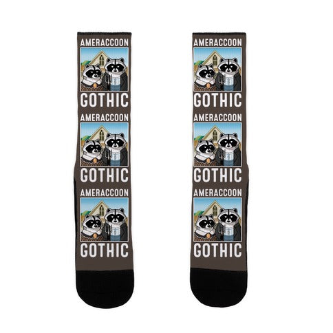 Ameraccoon Gothic Socks
