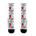 America F*ck Yeah Washington Unicorn Socks