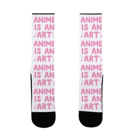 Anime Is An Art Socks