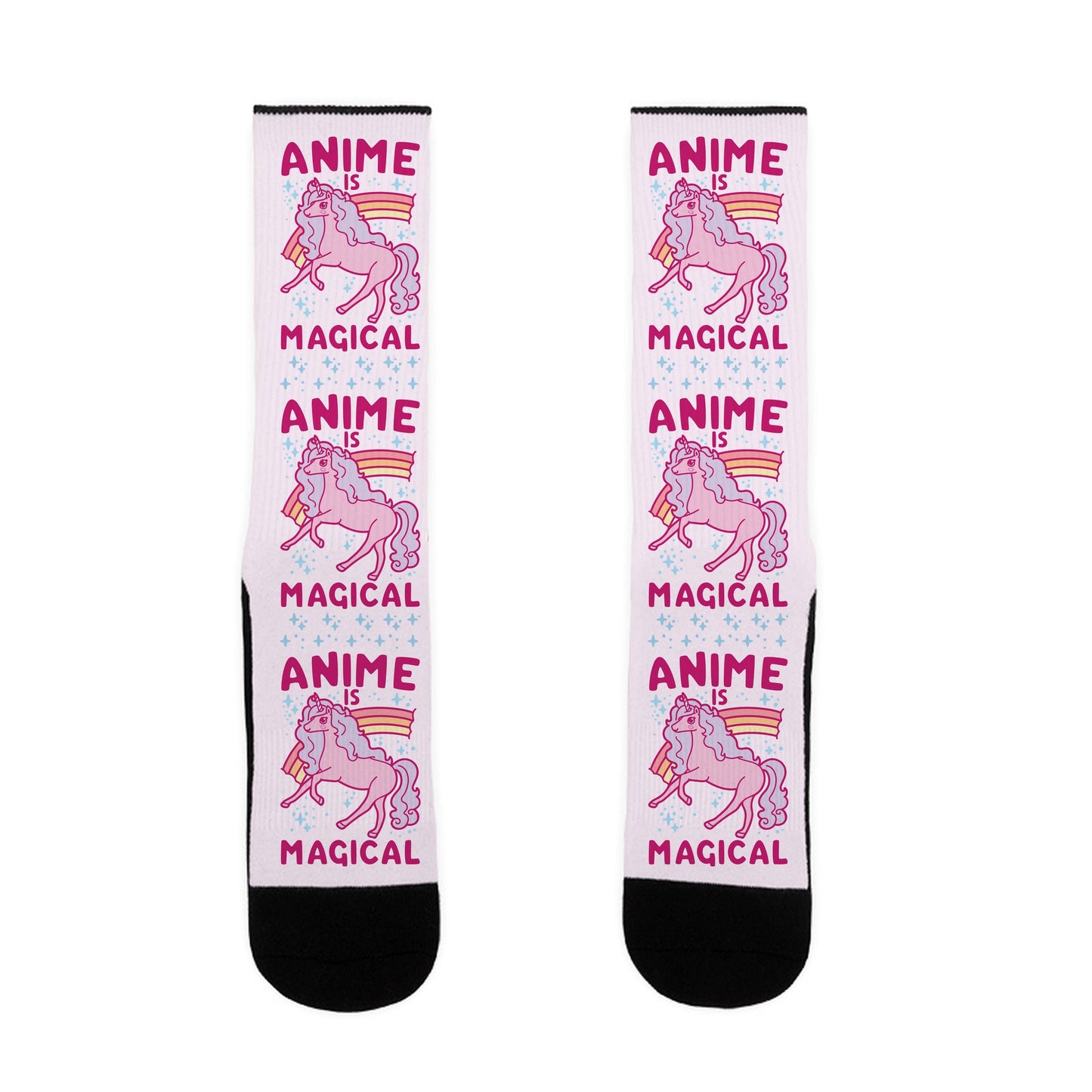 Anime Is Magical Socks