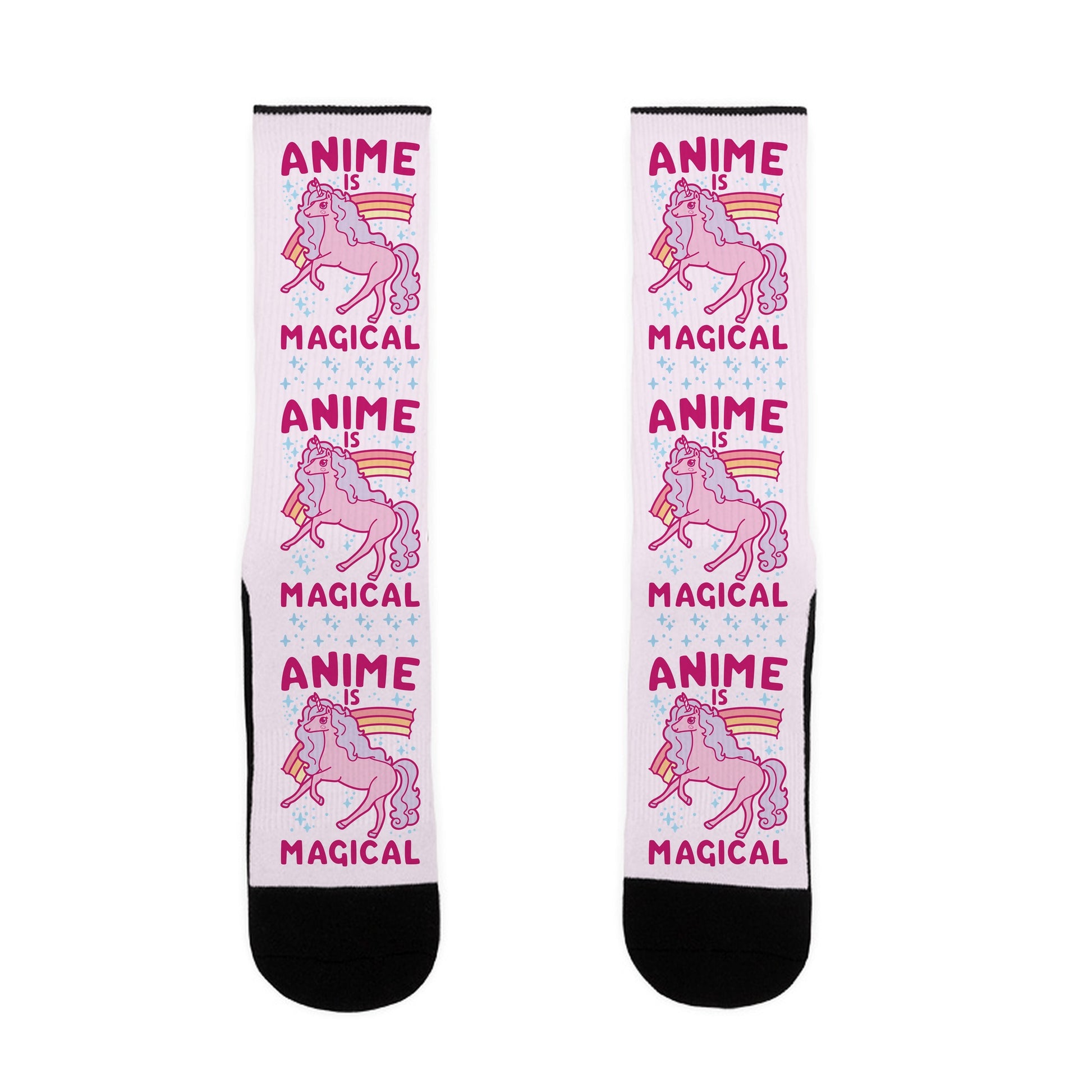 Anime Is Magical Socks
