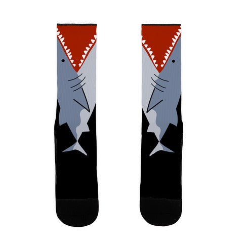 Ankle Biter Sharks Socks